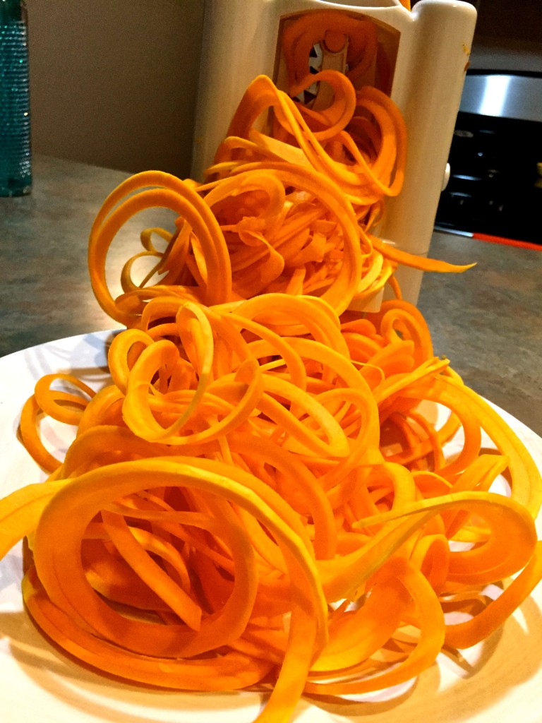 Butternut Squash Spiralized Healthy Stacey
