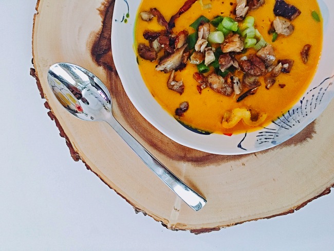 Paleo Carrot Broth Soup